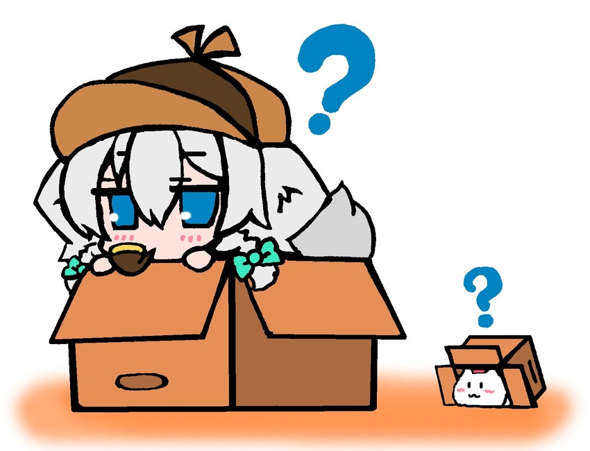 izayoi sakuya and inu sakuya (touhou) drawn by bonobono_(en-rai)