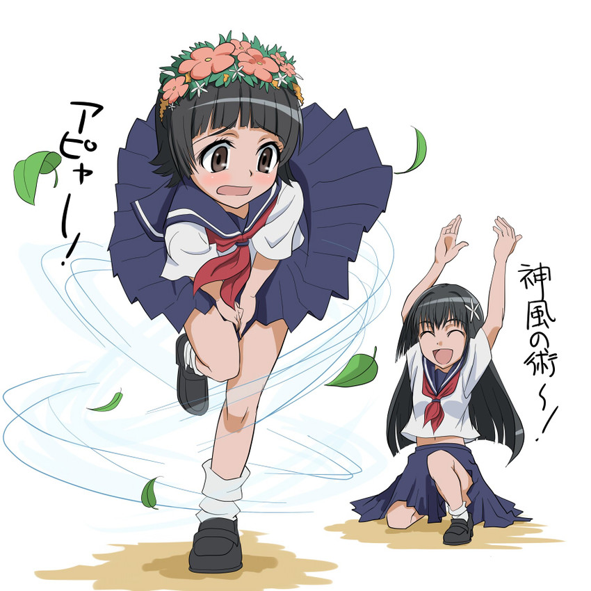 saten ruiko and uiharu kazari (toaru majutsu no index and 1 more) drawn by kayaku_(banban)