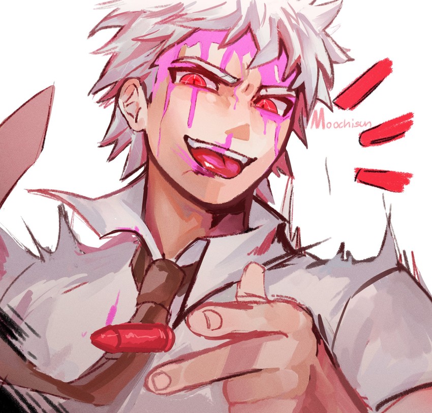 hinata hajime (danganronpa and 1 more) drawn by gabby_(moochisun)