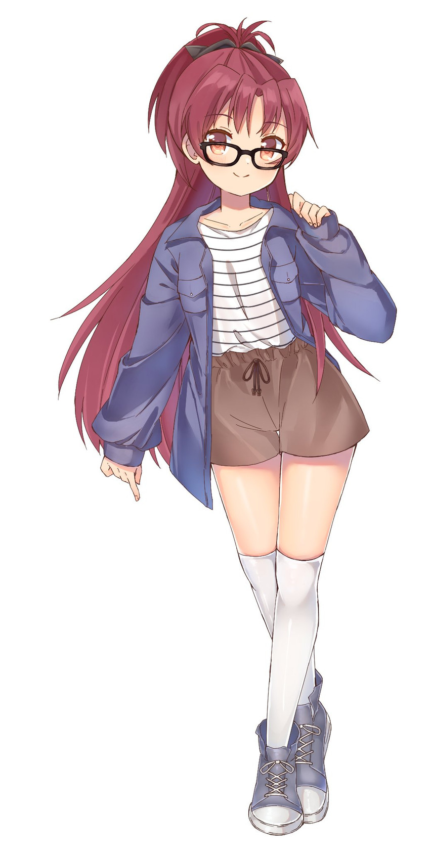 sakura kyoko (mahou shoujo madoka magica) drawn by ruru_(rurumagi)
