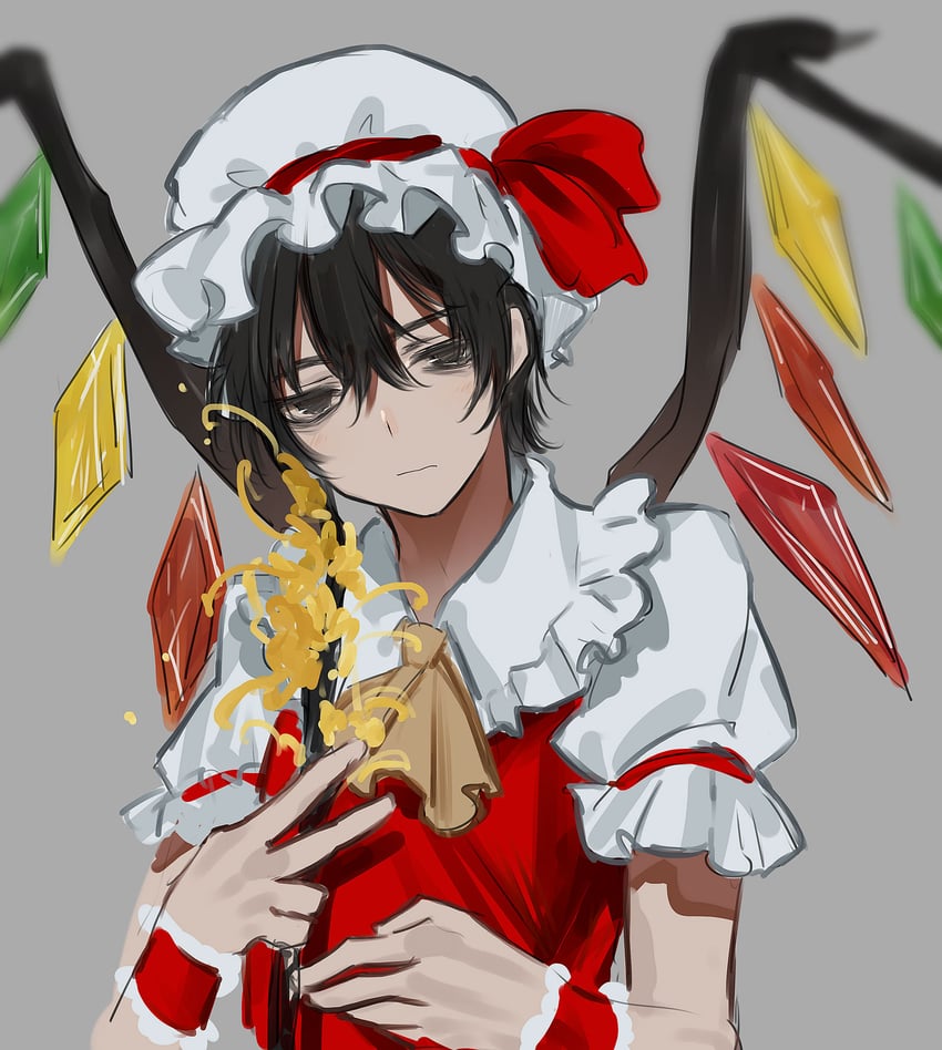 flandre scarlet and yi sang (touhou and 2 more) drawn by dainatsu