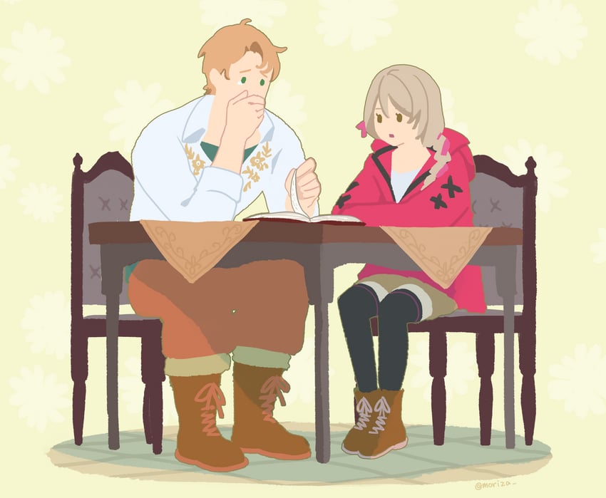 framme and boucheron (fire emblem and 1 more) drawn by grinning_cheshire_cat