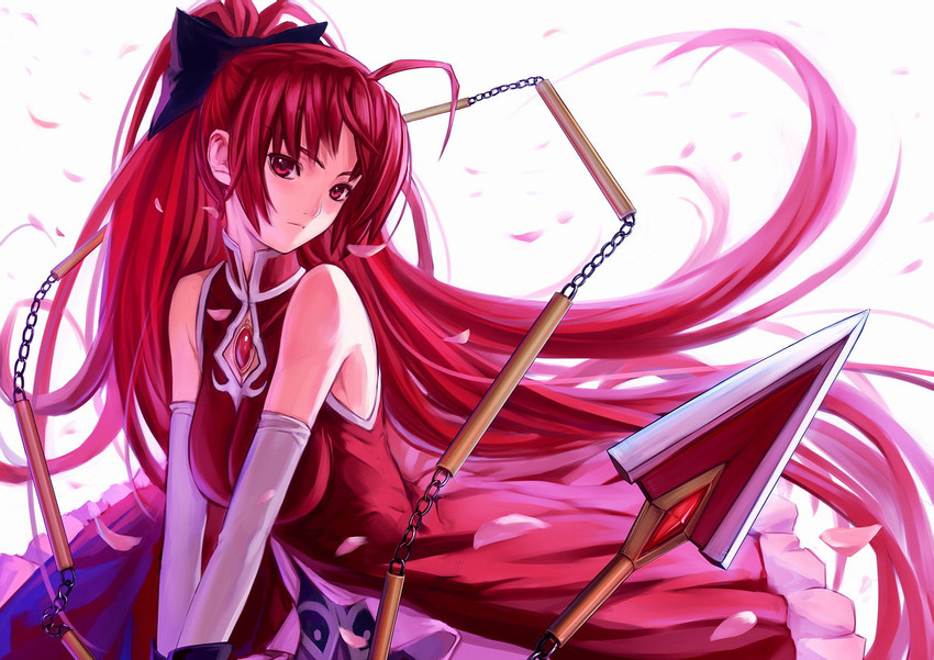 sakura kyoko (mahou shoujo madoka magica) drawn by ryuuzaki_ichi