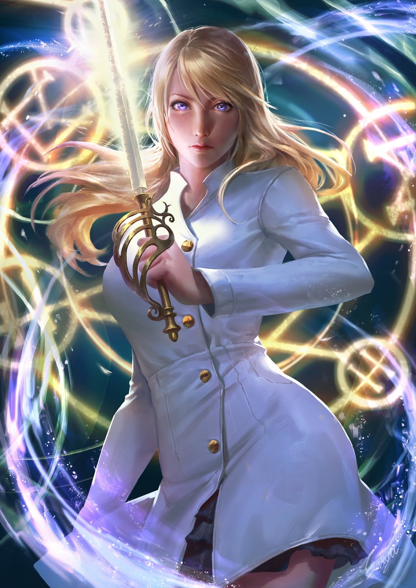 stella nox fleuret (final fantasy and 1 more) drawn by sariya_asavametha
