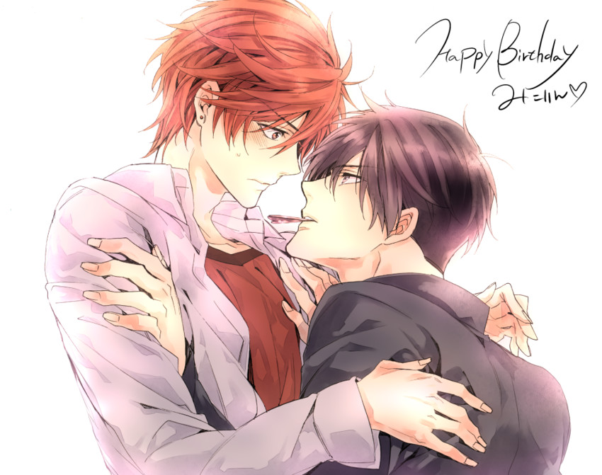 mikoshiba mikoto and nozaki mayu (gekkan shoujo nozaki-kun) drawn by toriyoshi