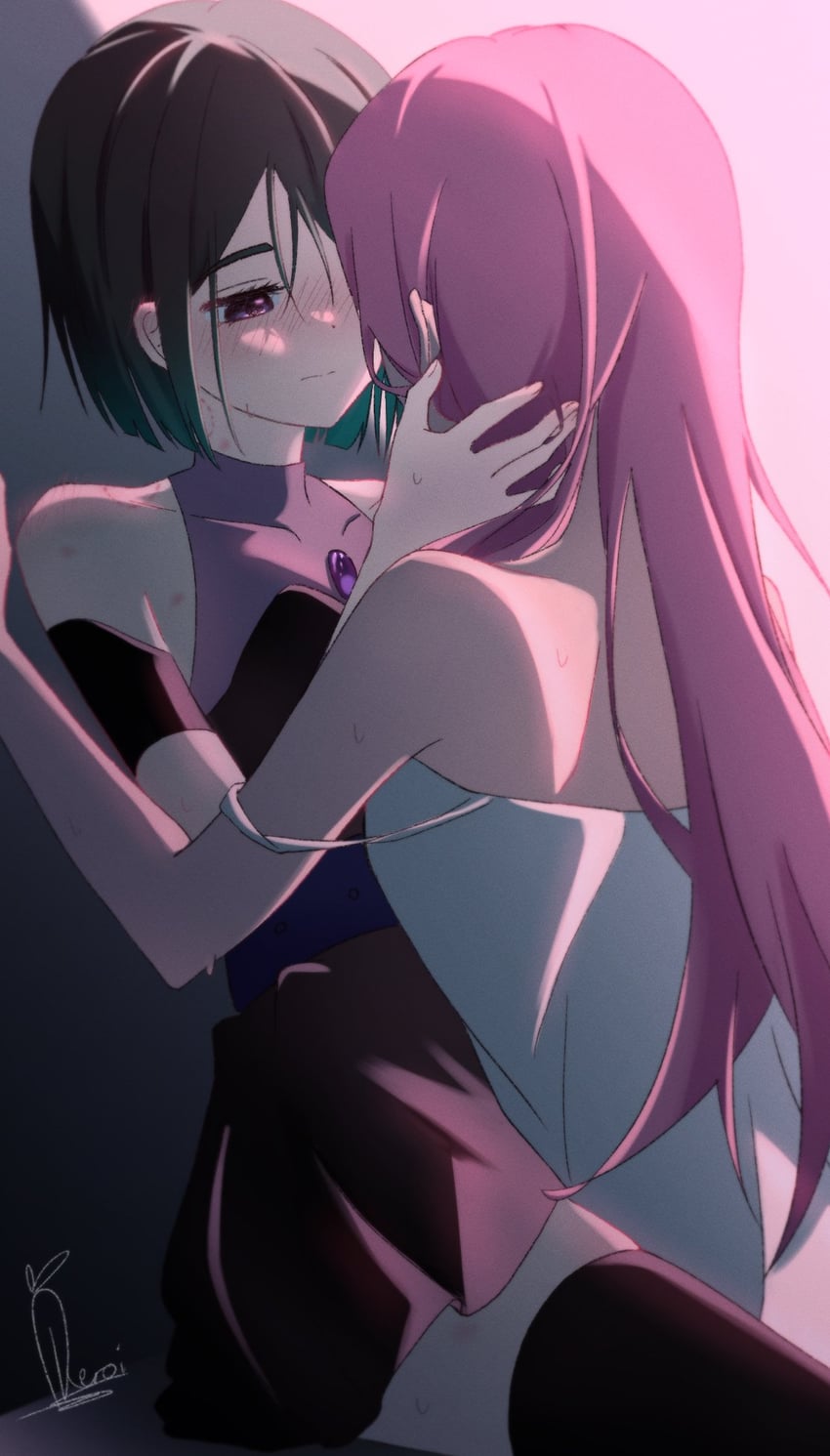 sua and mizi (alien stage) drawn by daikon_keroi