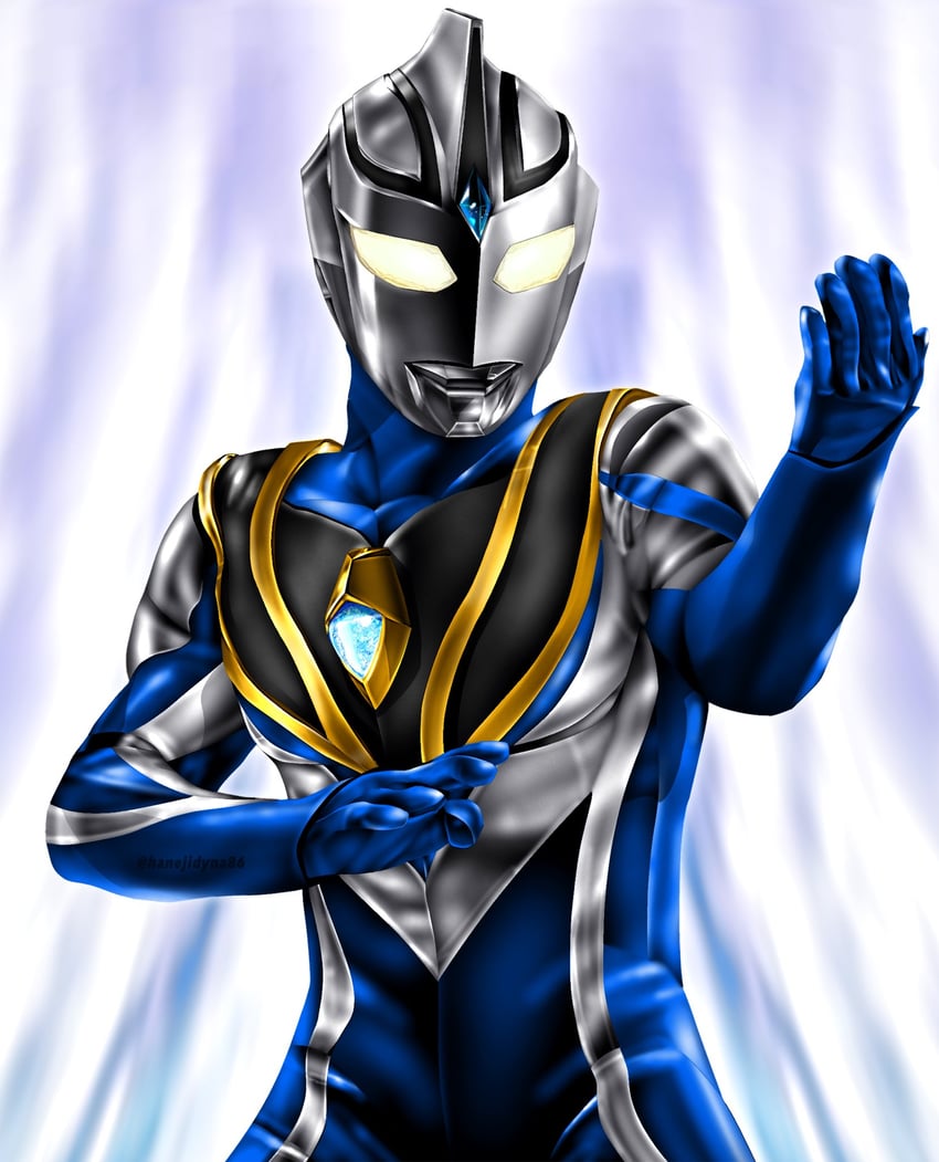 ultraman agul (ultra series and 1 more) drawn by hanejidyna86