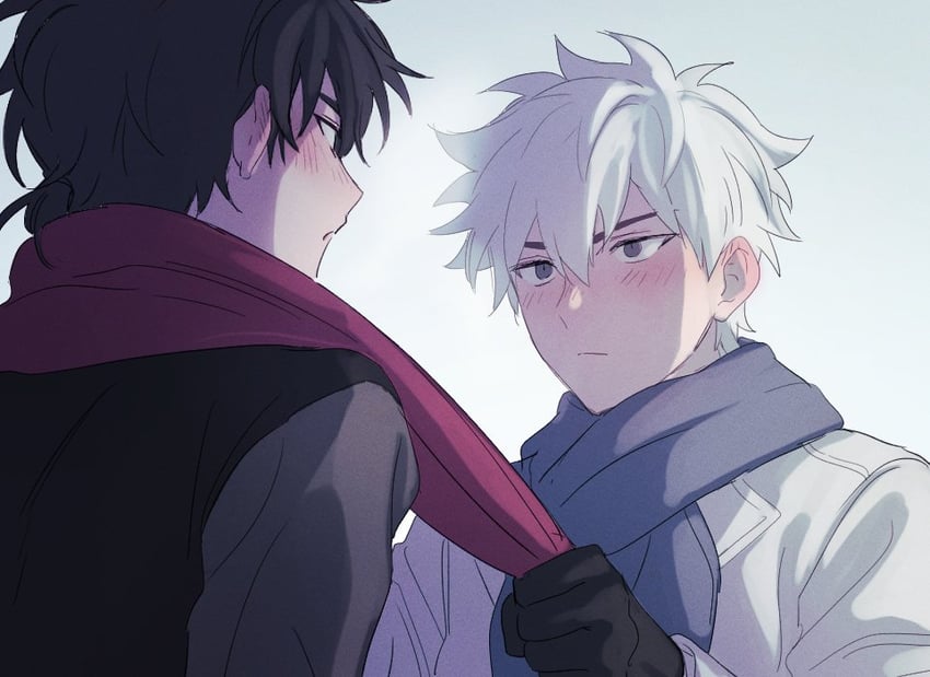 cheng xiaoshi and lu guang (shiguang dailiren) drawn by kyokutsuki