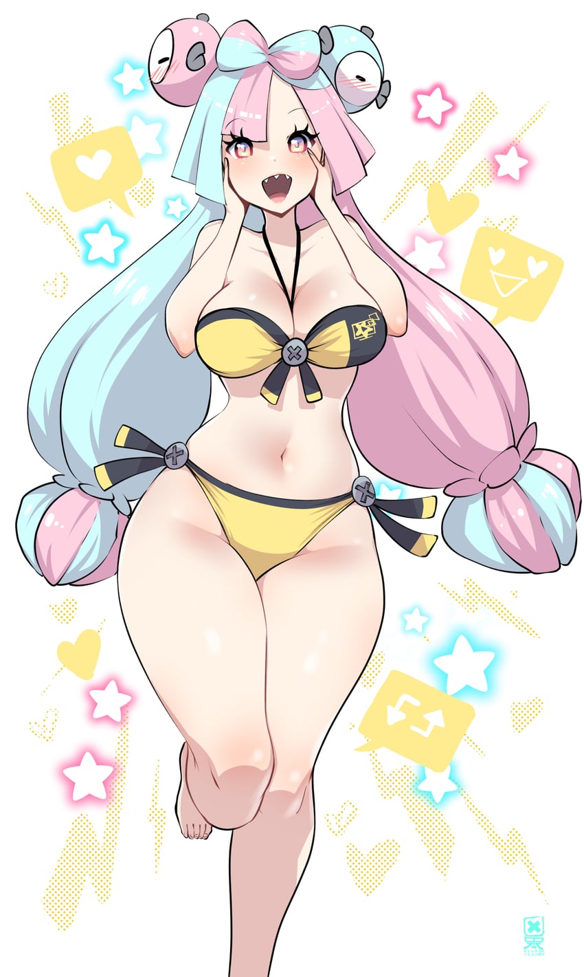 iono (pokemon and 1 more) drawn by kenron_toqueen