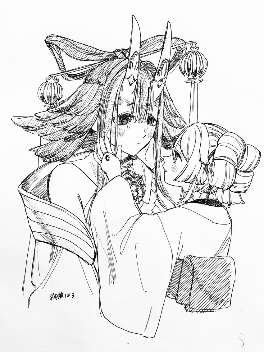 yui shousetsu and kishimojin (fate and 1 more) drawn by matikane_haru