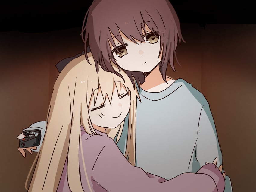 toshinou kyouko and funami yui (yuruyuri) drawn by migimiya_yoru