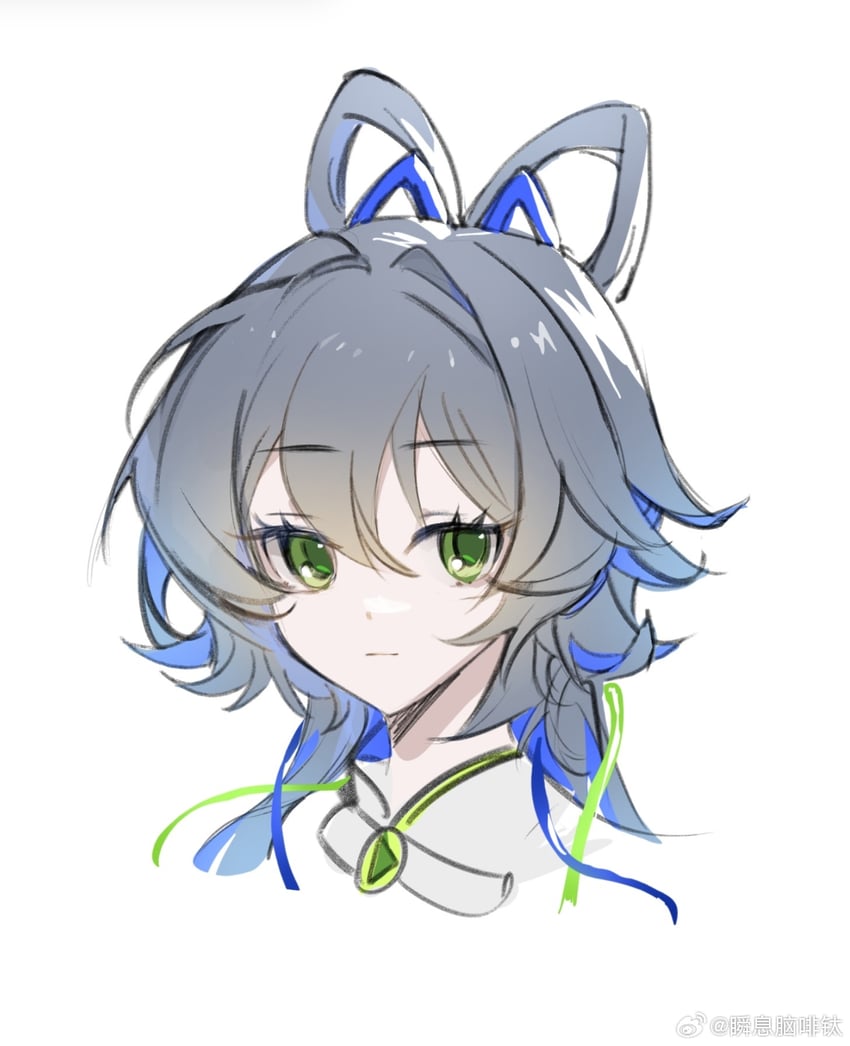 luo tianyi (vocaloid and 1 more) drawn by titaniumtai