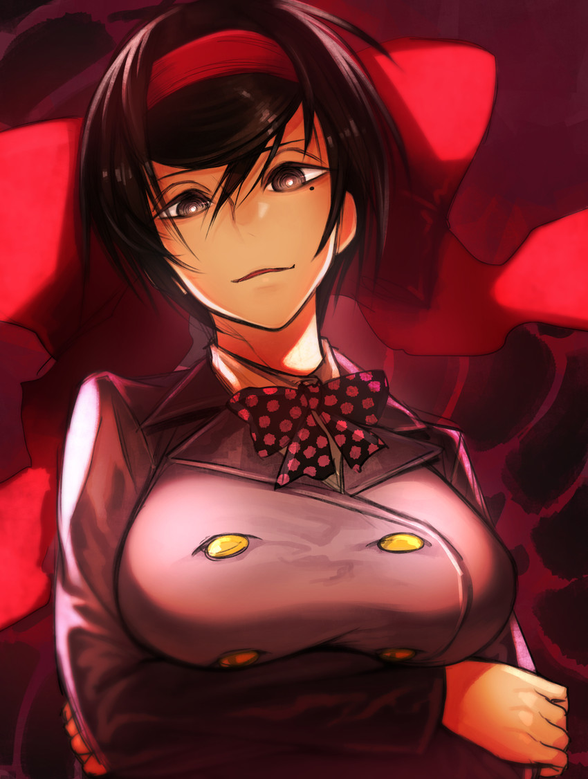 tsuruki shizuka (girls und panzer and 1 more) drawn by nishiide_kengorou