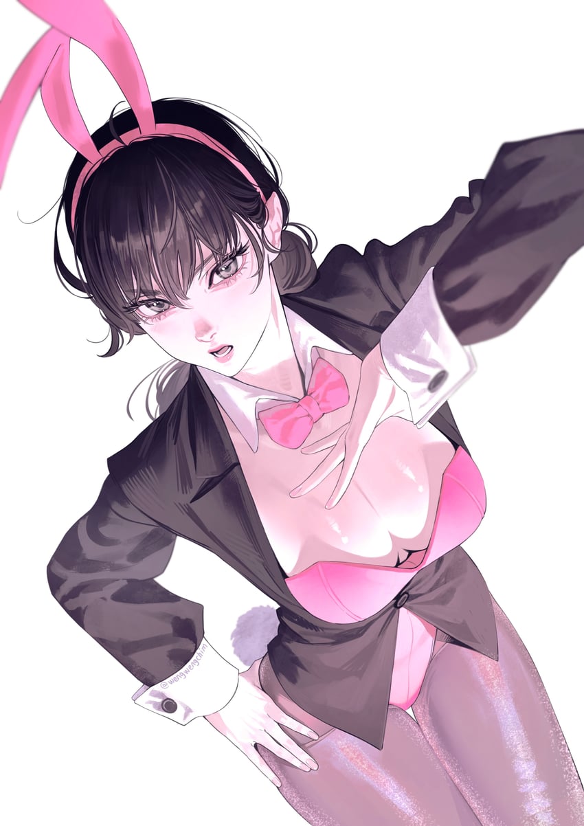 mitaka asa (chainsaw man) drawn by wengwengchim