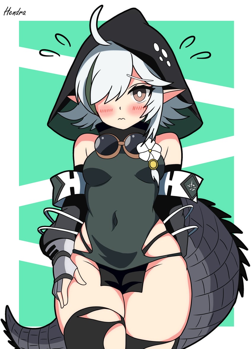 tomimi (arknights) drawn by hendra