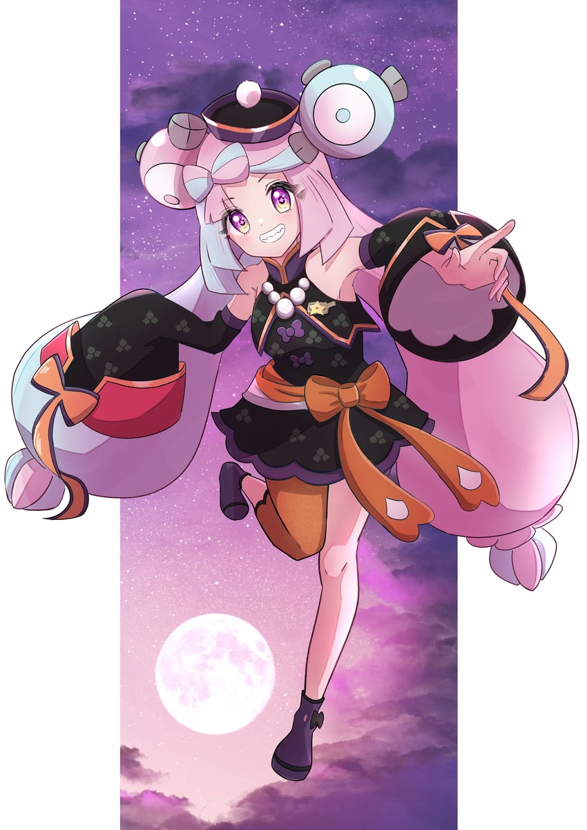 magnemite and iono (pokemon and 1 more) drawn by rono_(lethys)