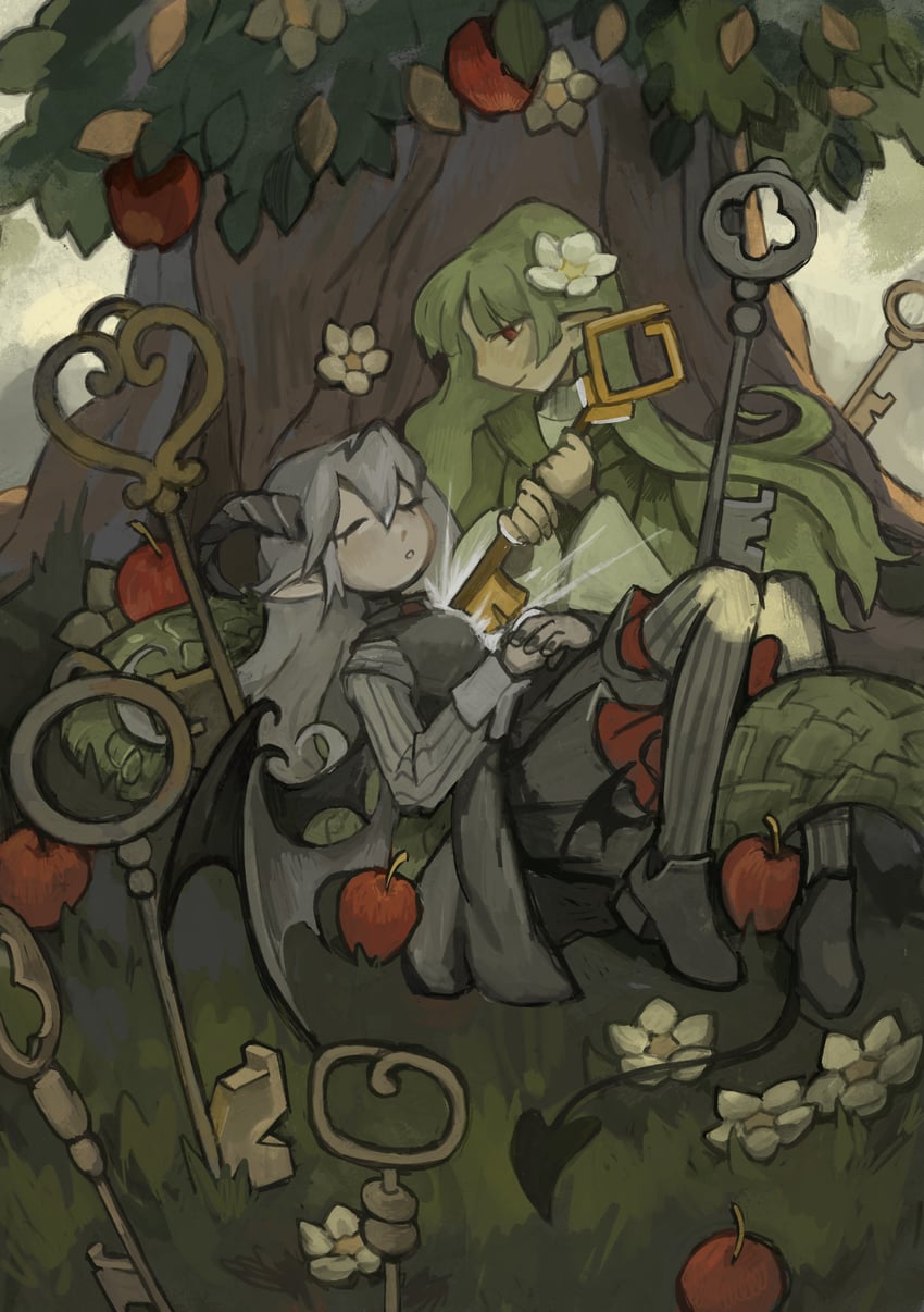 reficul and sin (funamusea and 1 more) drawn by mossinasi