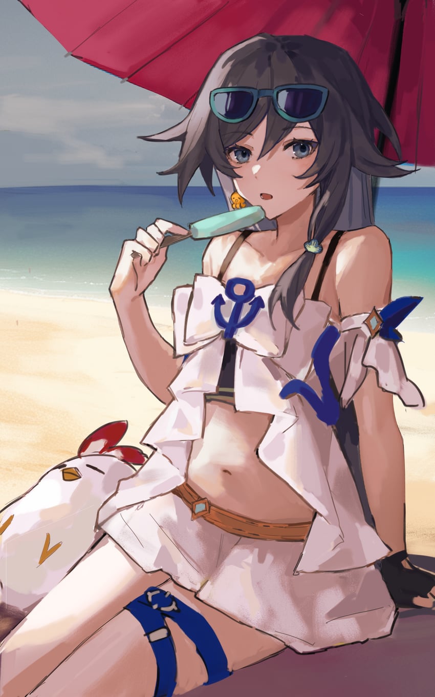 fu hua and jingwei (honkai and 1 more) drawn by qink45