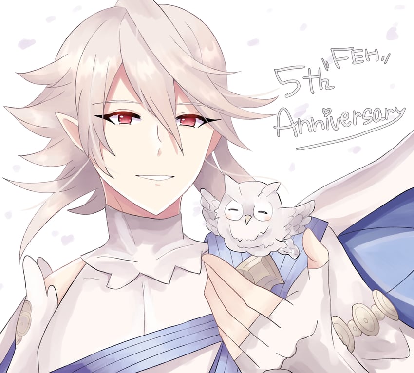 feh and male corrin (fire emblem and 2 more) drawn by n_54