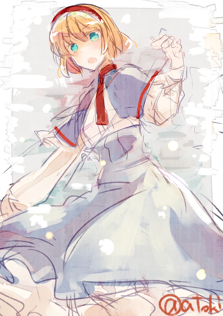 alice margatroid (touhou) drawn by atoki