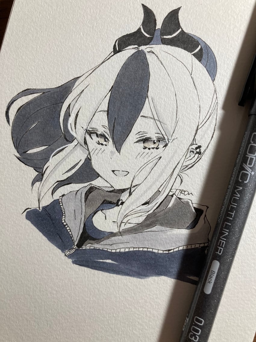 kayoko (blue archive and 1 more) drawn by citron80citron