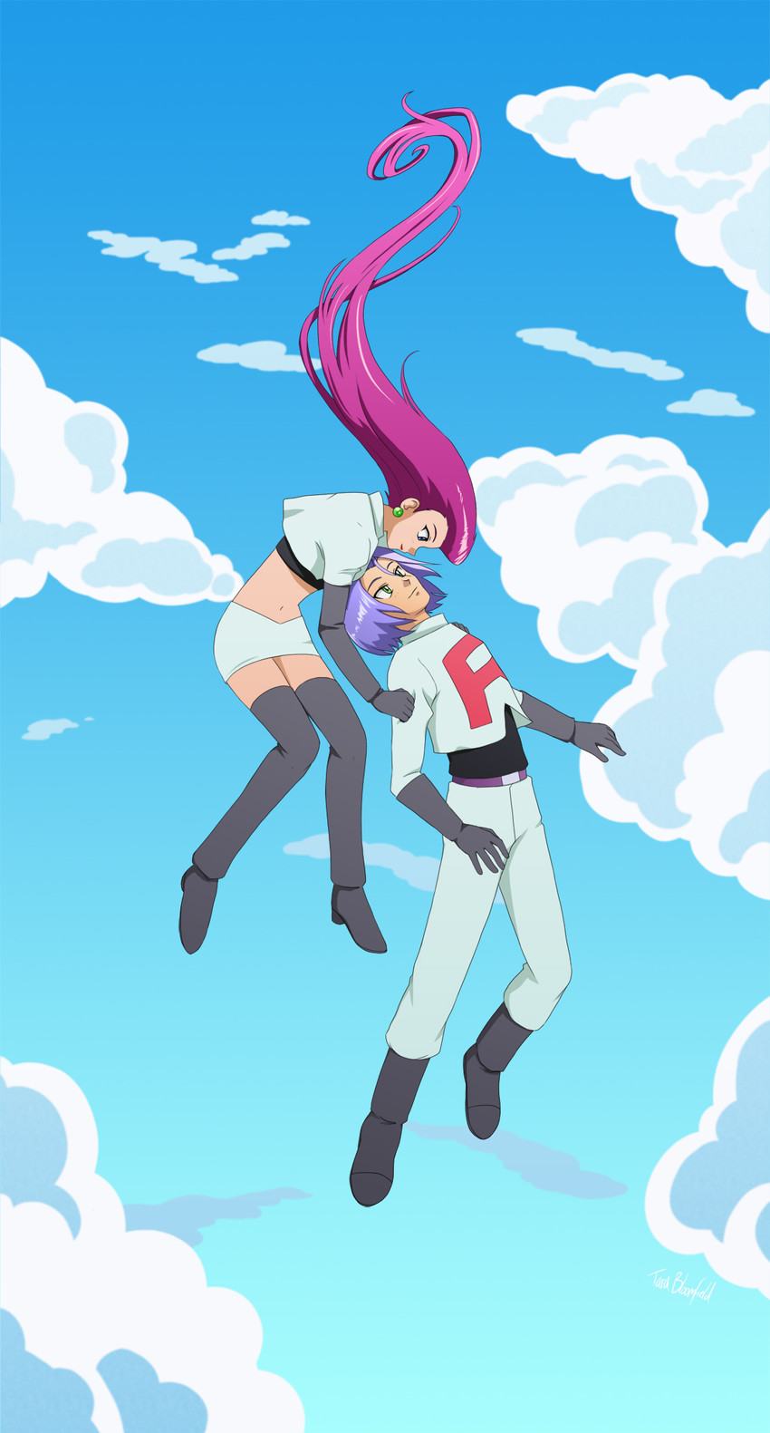 jessie and james (pokemon) drawn by shaami