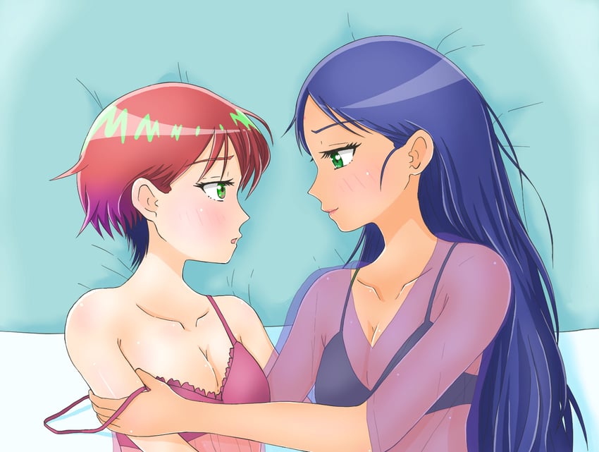 amate yuzuriha and lalah sune (gundam and 1 more) drawn by massa79