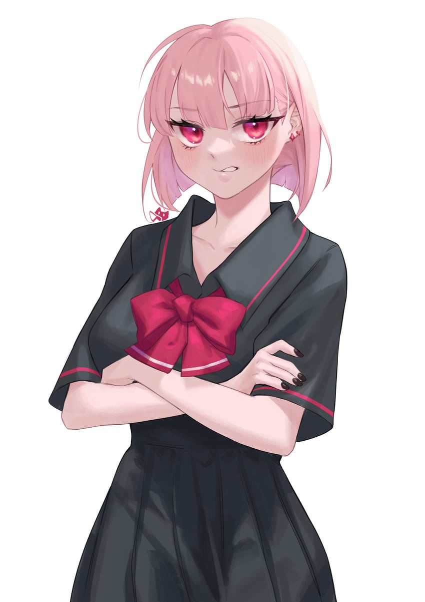 mori calliope (hololive and 1 more) drawn by knifecat