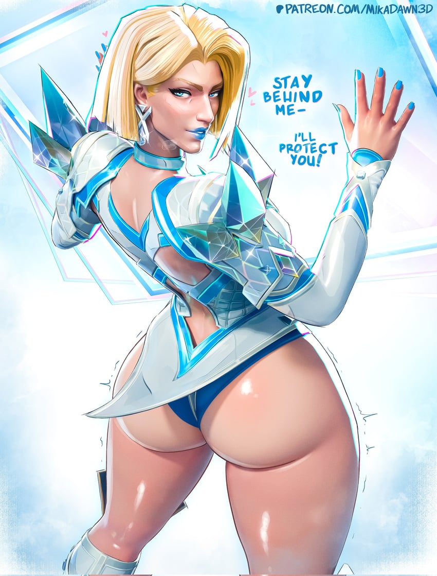 emma frost (marvel and 2 more) drawn by mika_dawn