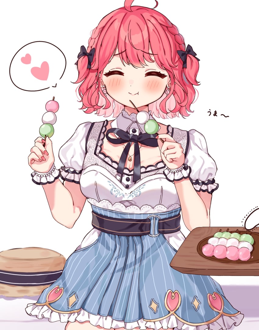 sakura miko and 35p (hololive) drawn by sakura_(sakura_suisaku)