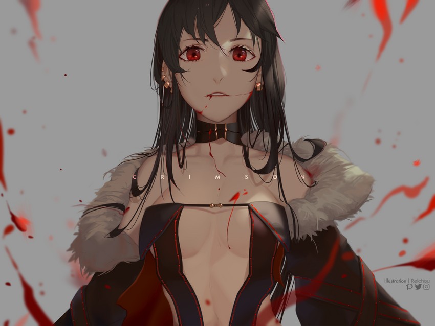yu mei-ren (fate and 1 more) drawn by reichiou