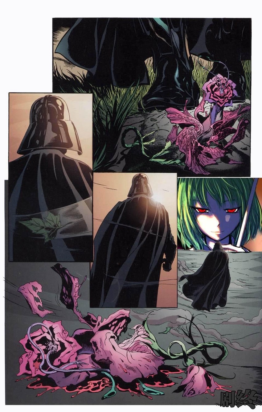 kazami yuuka and darth vader (touhou and 1 more) drawn by verynezumi