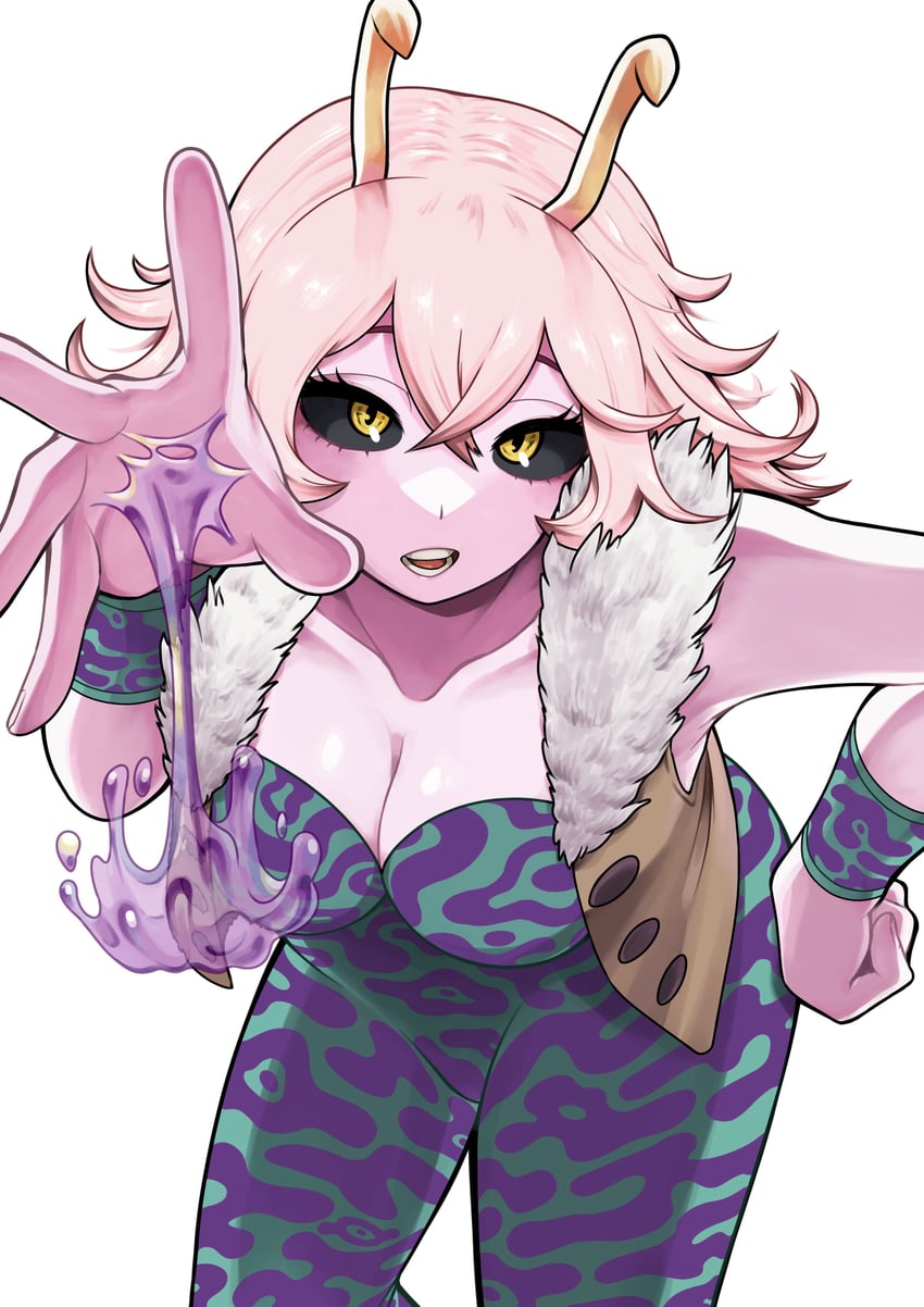 ashido mina (boku no hero academia) drawn by hiro_illust11