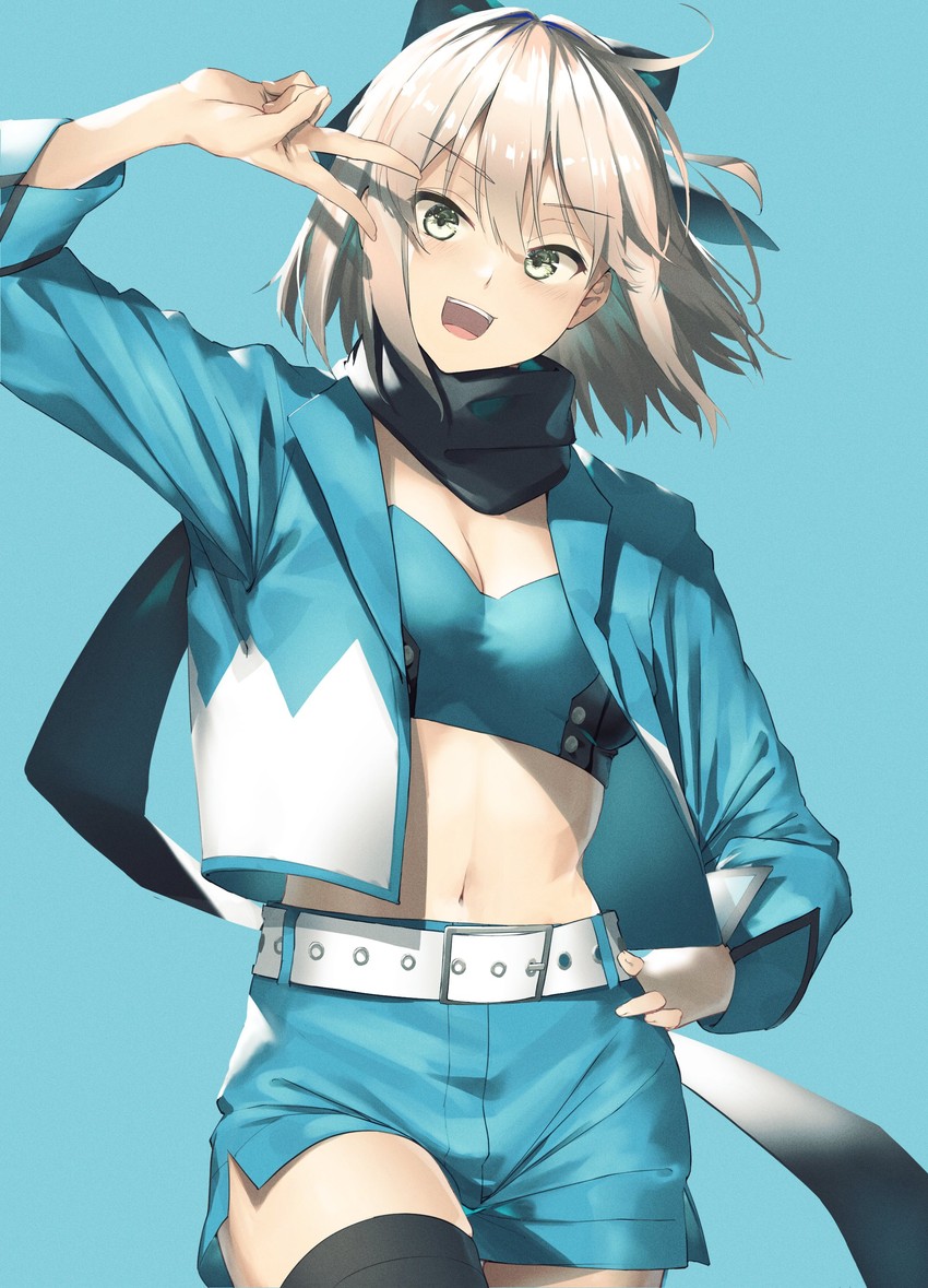 okita souji (fate and 2 more) drawn by xkirara39x