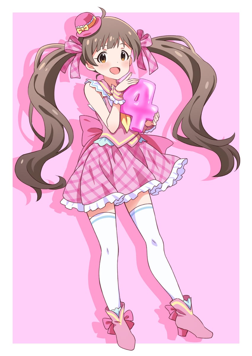 hakozaki serika (idolmaster and 1 more) drawn by goma_konbu