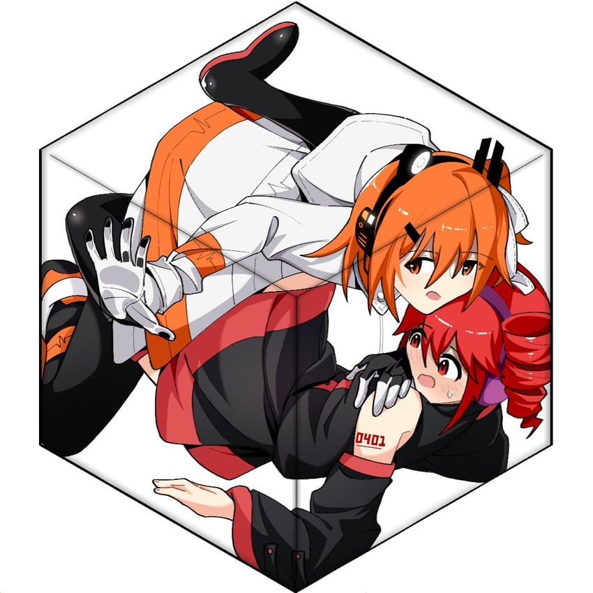 kasane teto and adachi rei (utau and 1 more) drawn by yi_xing_luren