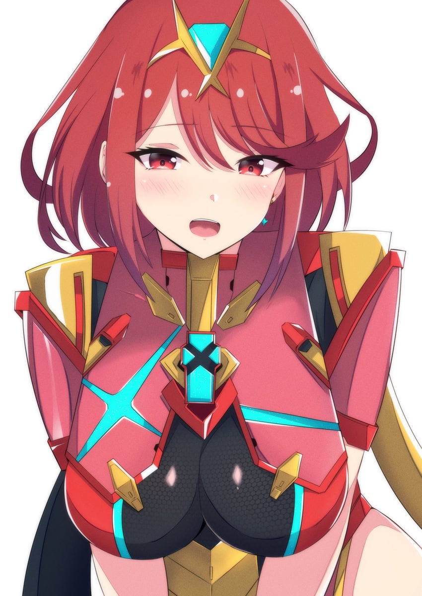 pyra (xenoblade chronicles and 1 more) drawn by latte_(latte_daruta2)