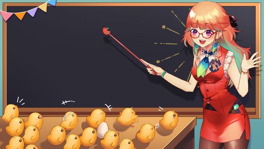 takanashi kiara (hololive and 1 more) drawn by yunare