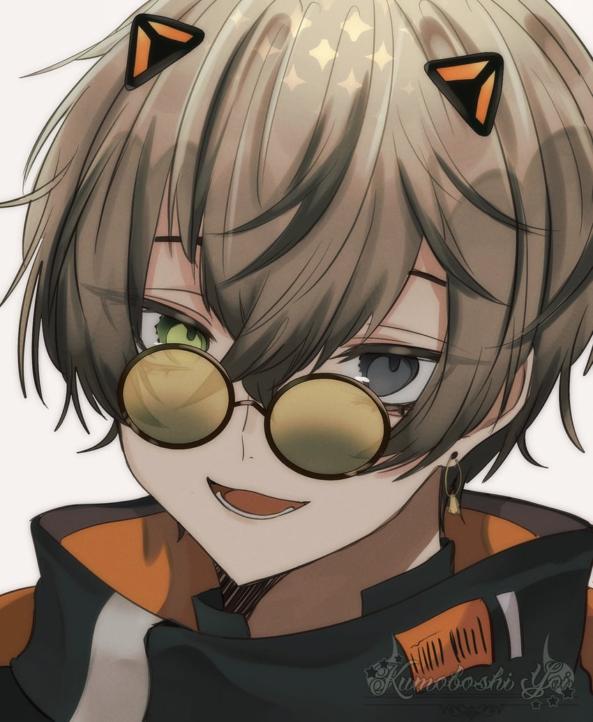 alban knox (nijisanji and 1 more) drawn by kumoboshiyoi