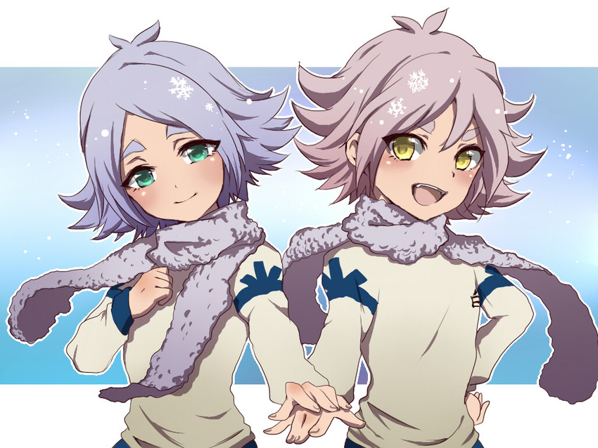 fubuki shirou and fubuki atsuya (inazuma eleven go and 1 more) drawn by mataro_(matarou)
