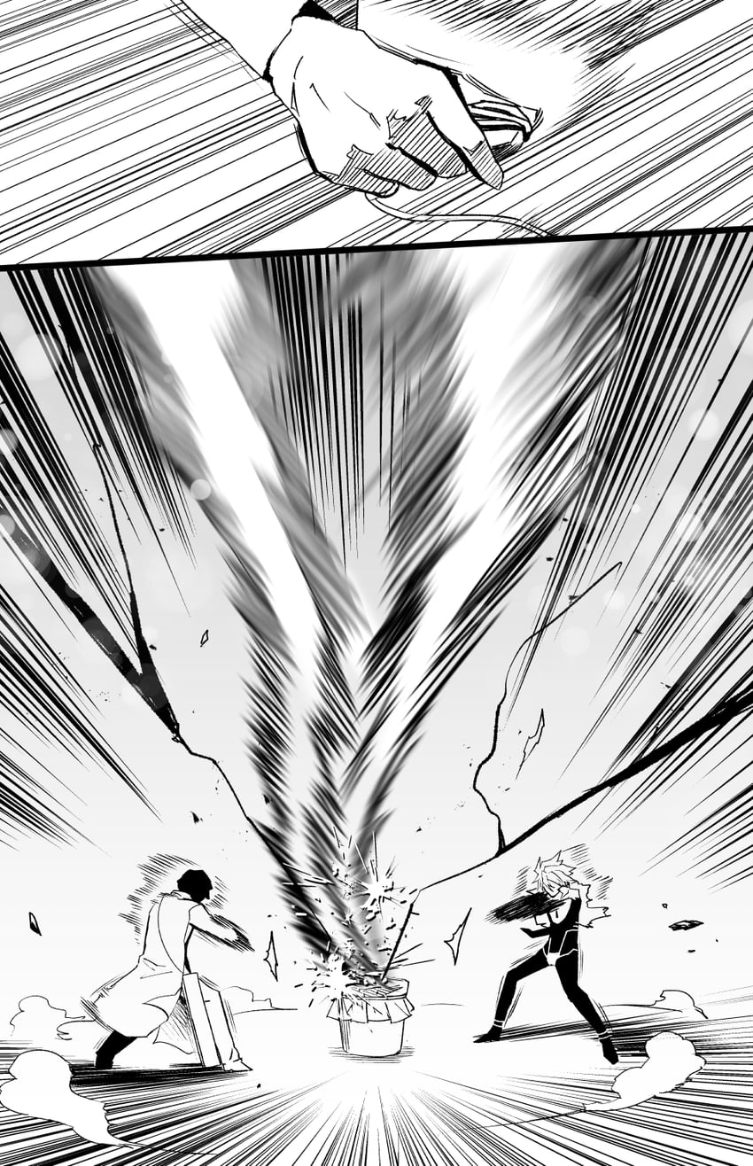 karna and arjuna (fate and 3 more) drawn by hirunagi