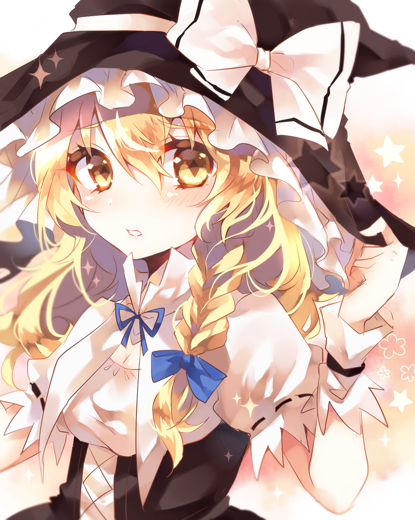 kirisame marisa (touhou and 1 more) drawn by asada_sadao