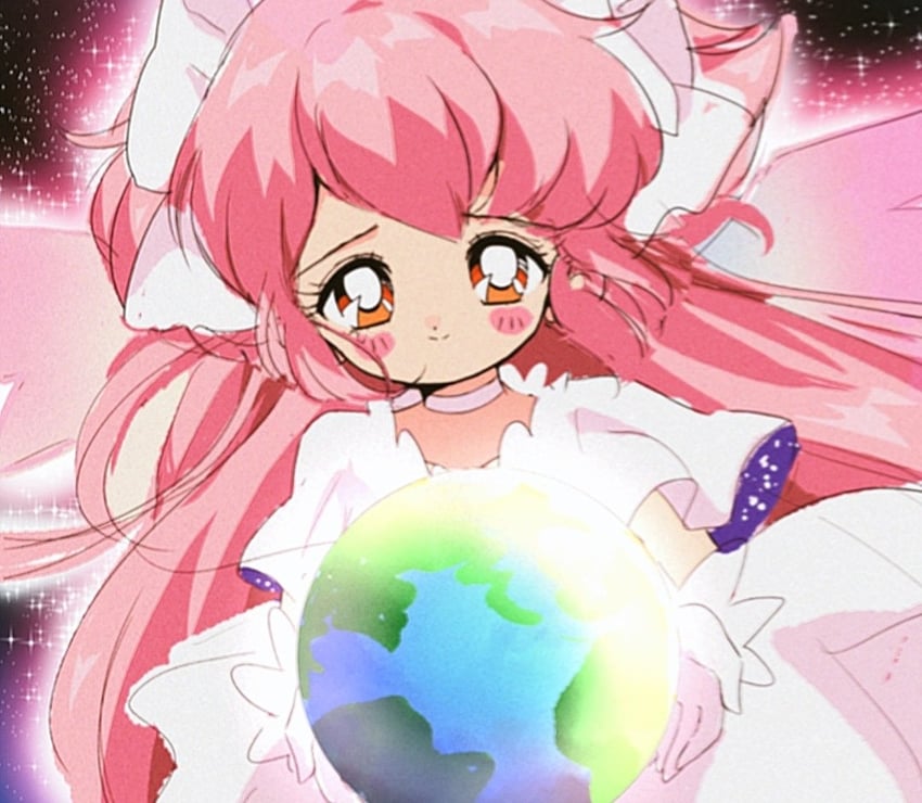 kaname madoka and ultimate madoka (mahou shoujo madoka magica and 1 more) drawn by honeymoonpetal