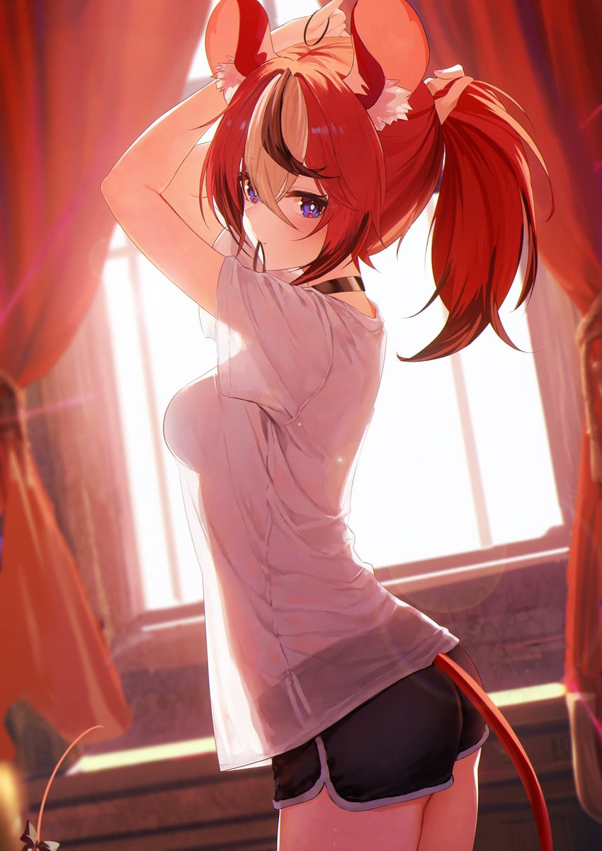 hakos baelz (hololive and 1 more) drawn by jiang_ye_kiri