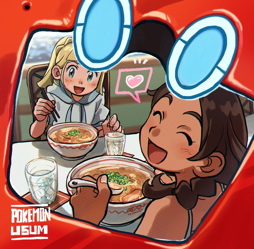 lillie, selene, rotom, and rotom dex (pokemon and 2 more) drawn by elizabeth_(tomas21)