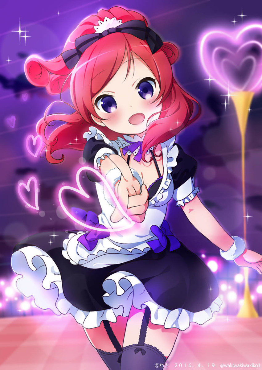 nishikino maki (love live! and 1 more) drawn by neki_(wakiko)