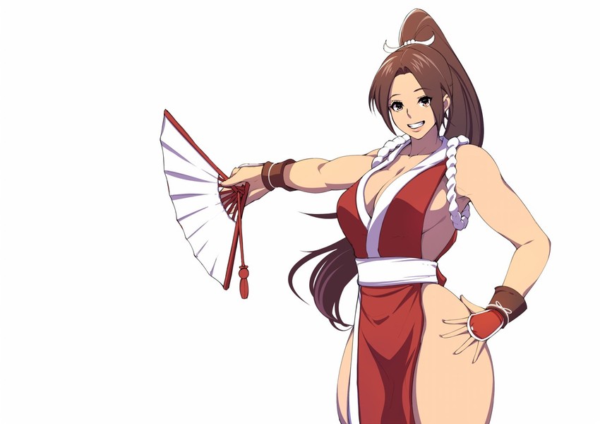 shiranui mai (the king of fighters and 1 more) drawn by kuma8132