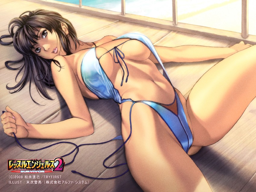 minami toshimi (wrestle angels and 2 more) drawn by homare_(fool's_art)