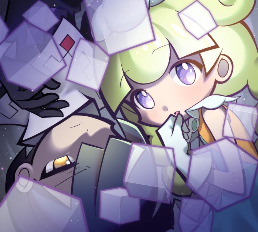 marle and squares (puyopuyo and 1 more) drawn by takuma_plus