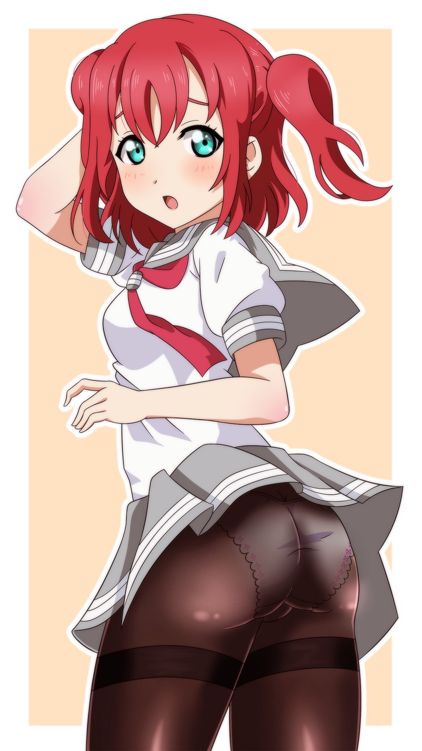 kurosawa ruby (love live! and 1 more) drawn by showers-u